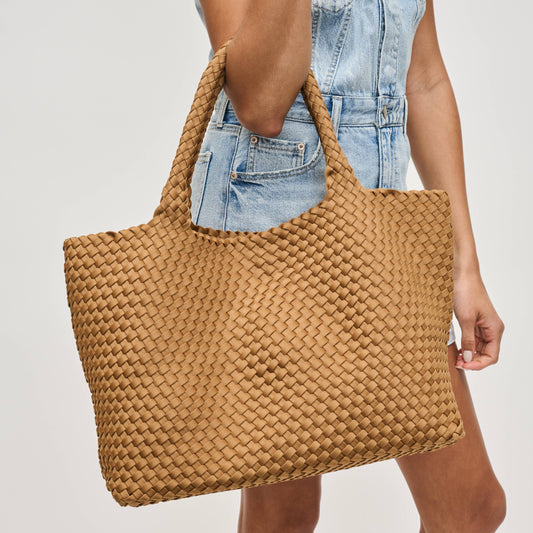 Sky's The Limit - Large Woven Neoprene Tote