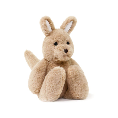  Little Kip Kangaroo – Soft Toy (Vegan Angora) 10" / 25cm