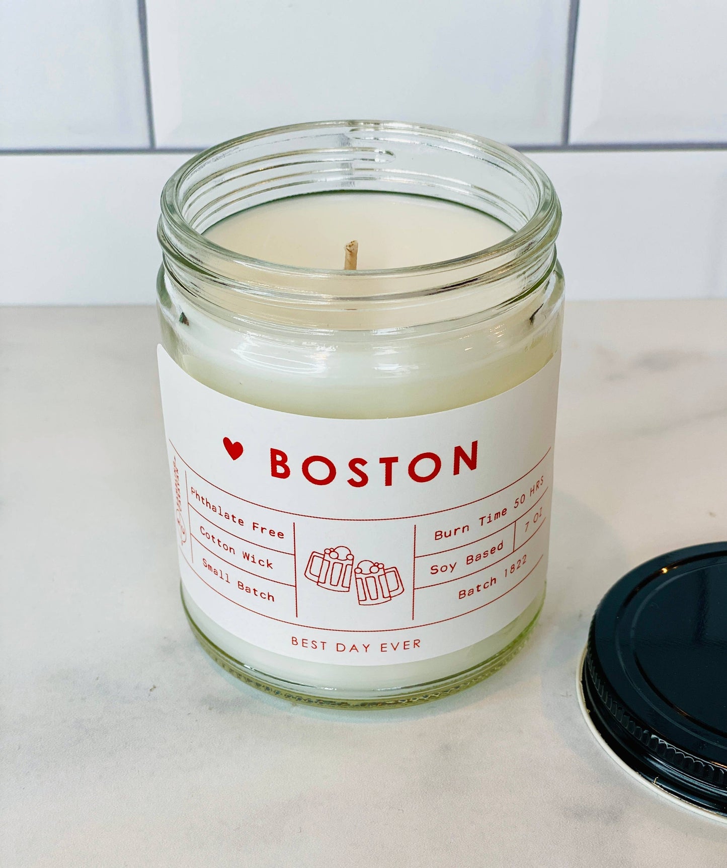 Boston, MA Candle