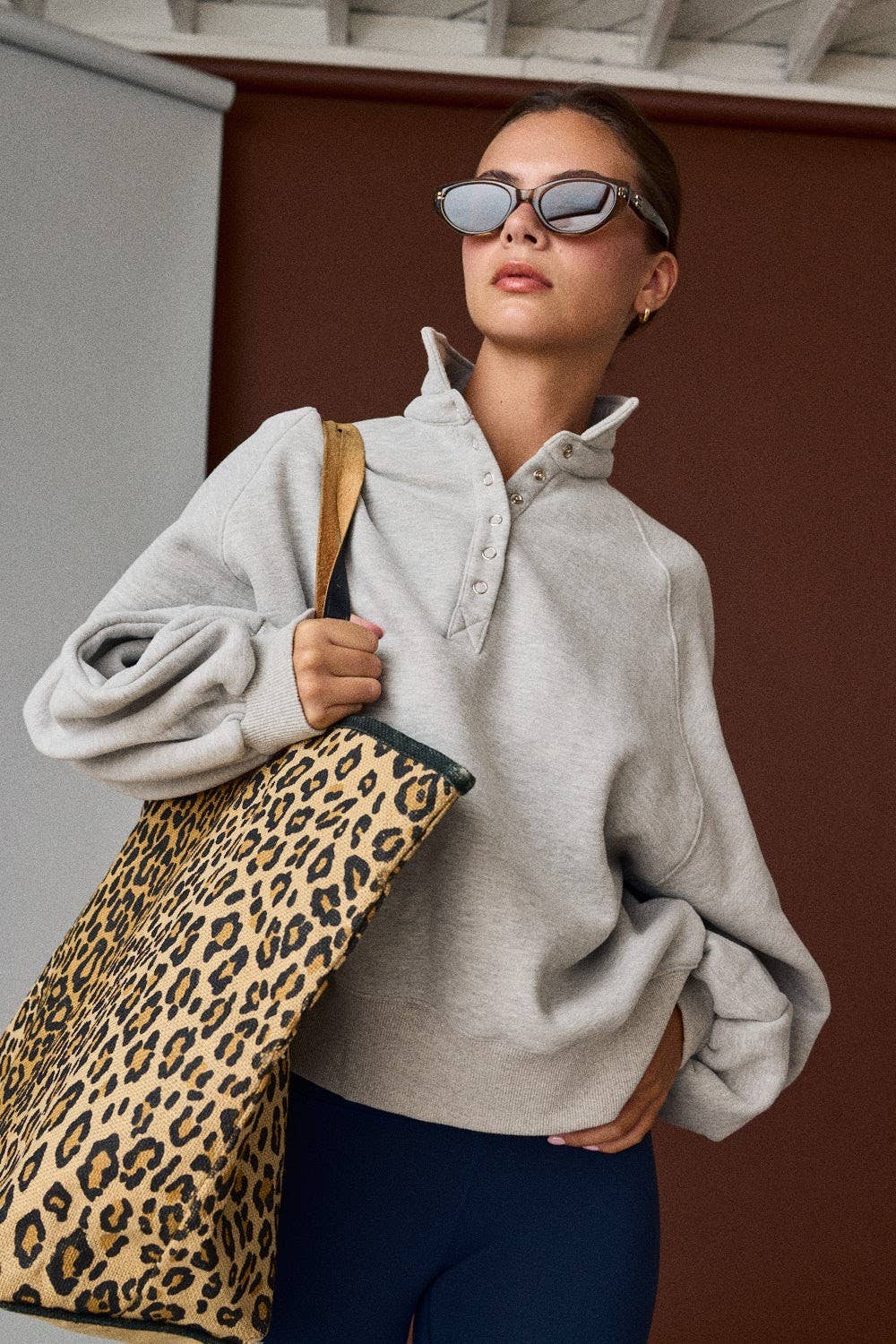 Piper Snap Button Collared Sweater