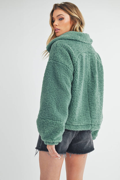 Kaori Jacket - Bone Fleece