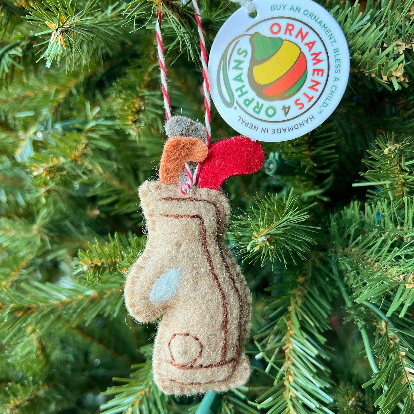 Sport Felt Wool Christmas Ornaments