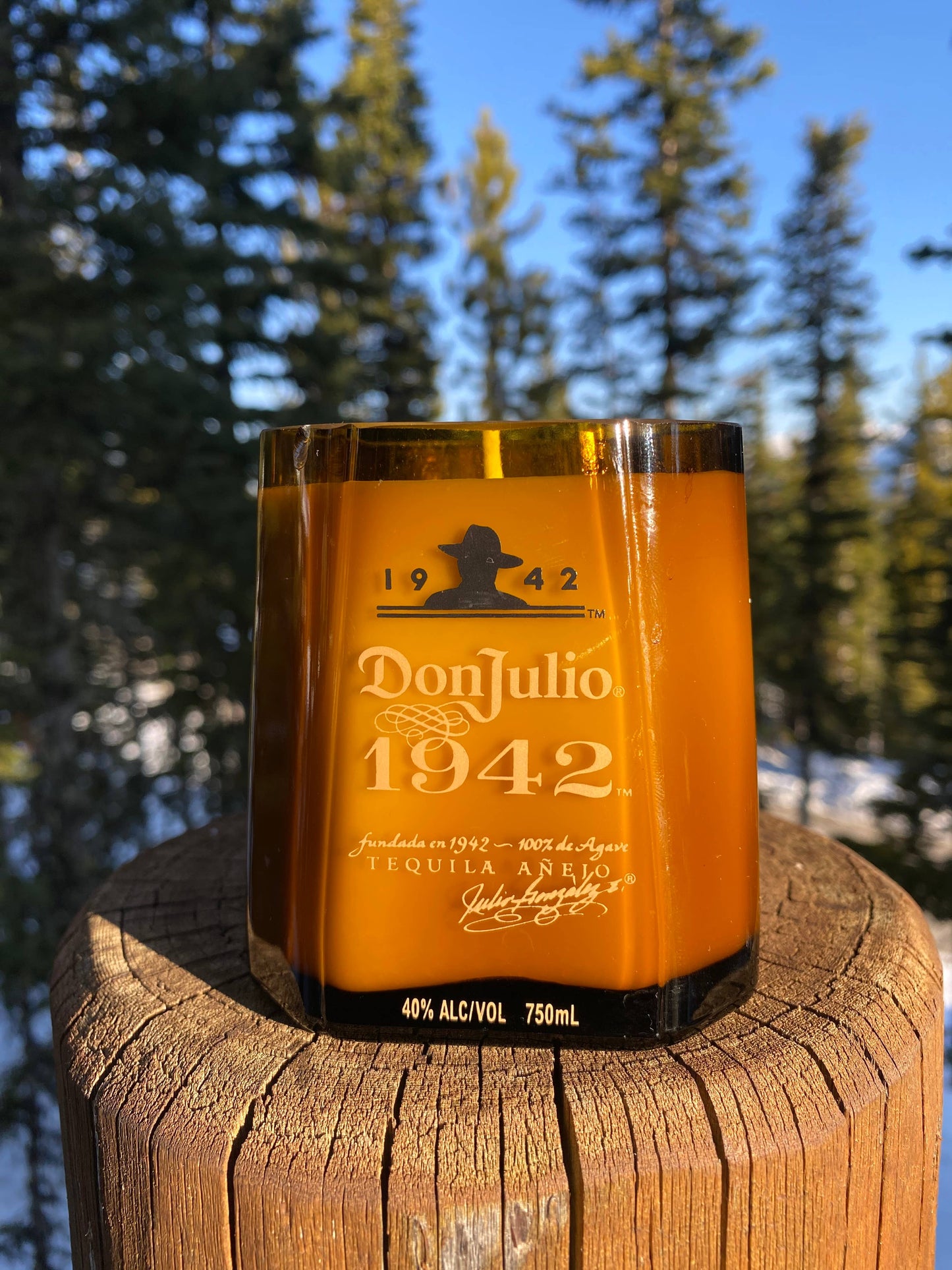 Recycled 1942 Candle