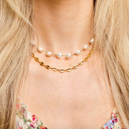 Millie Coffee Bean Choker