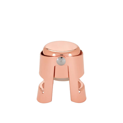 Copper-Plated Stainless Steel Heavyweight Champagne Stopper