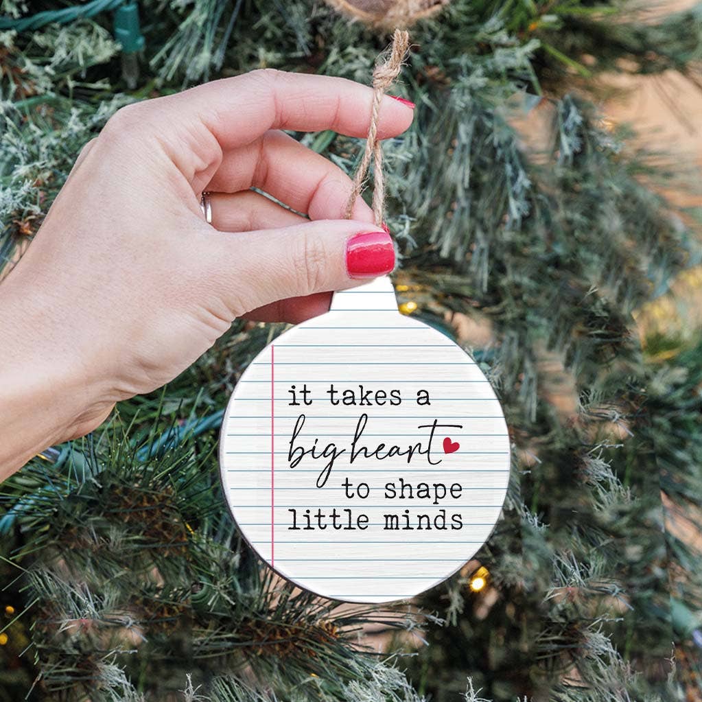 Big Heart Ornament | Wooden Ornament | Christmas Decor