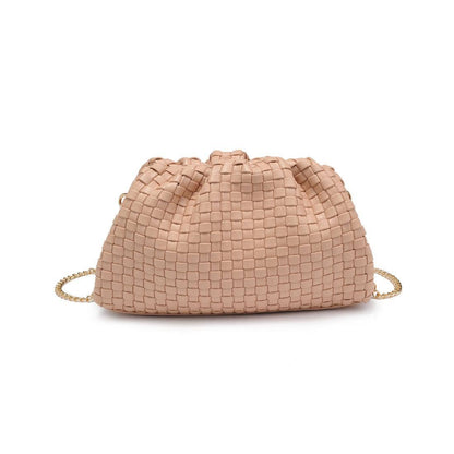 Tate Woven Frame Clutch