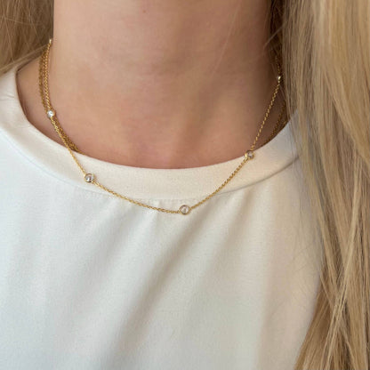 Kai Gold Choker-Waterproof
