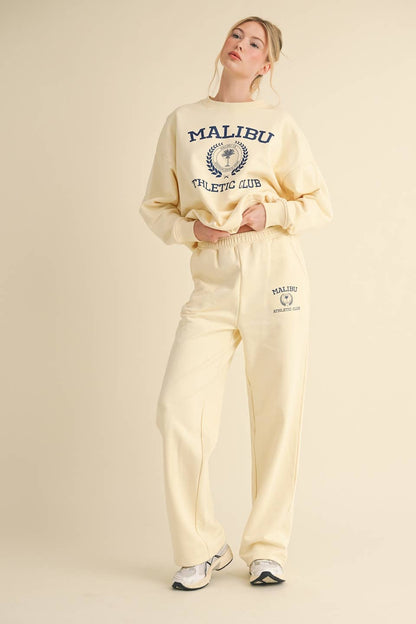 Malibu Athletic Club Crewneck Sweatshirt
