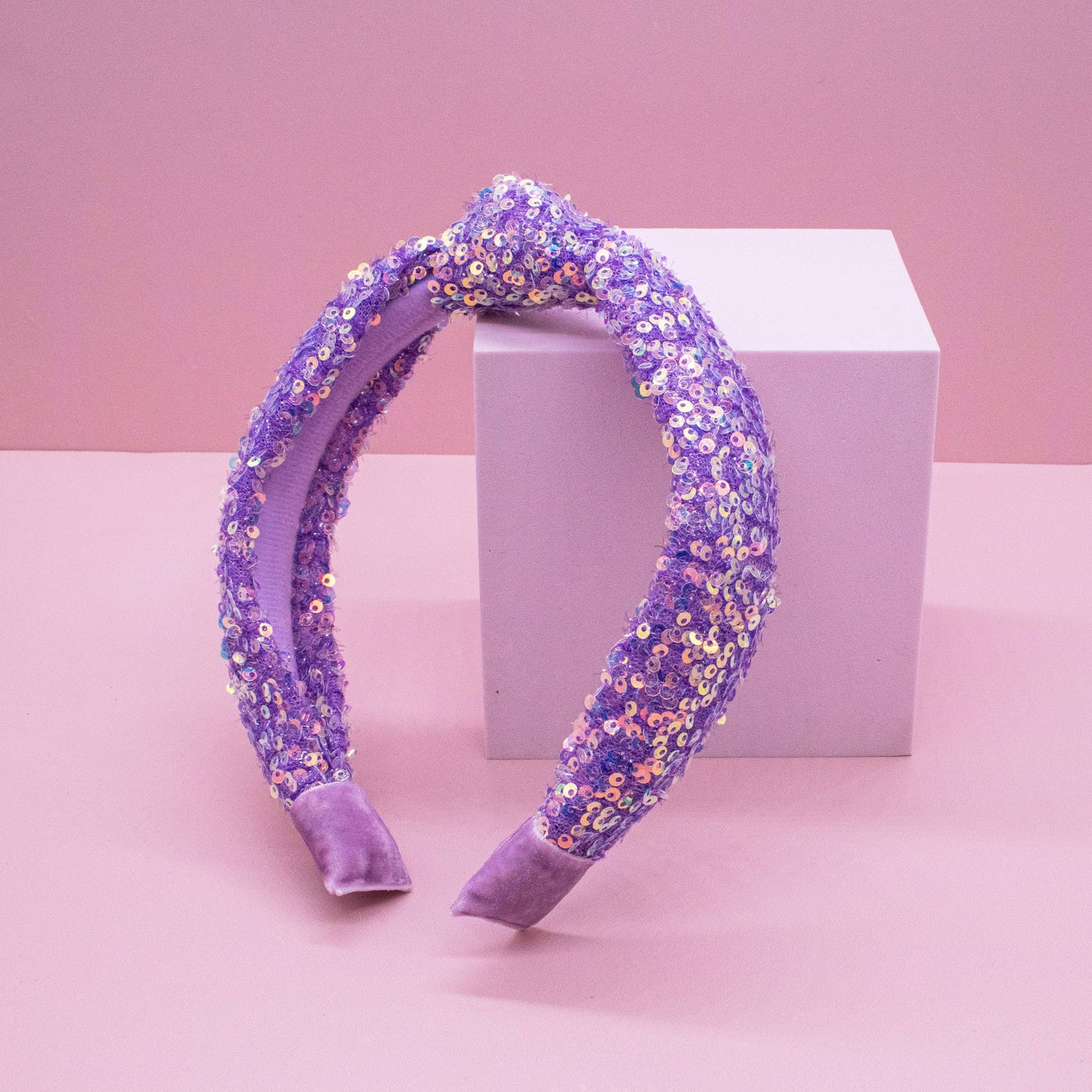 Kids Knot Headband - Sequin Knotted Hair Band Accessories