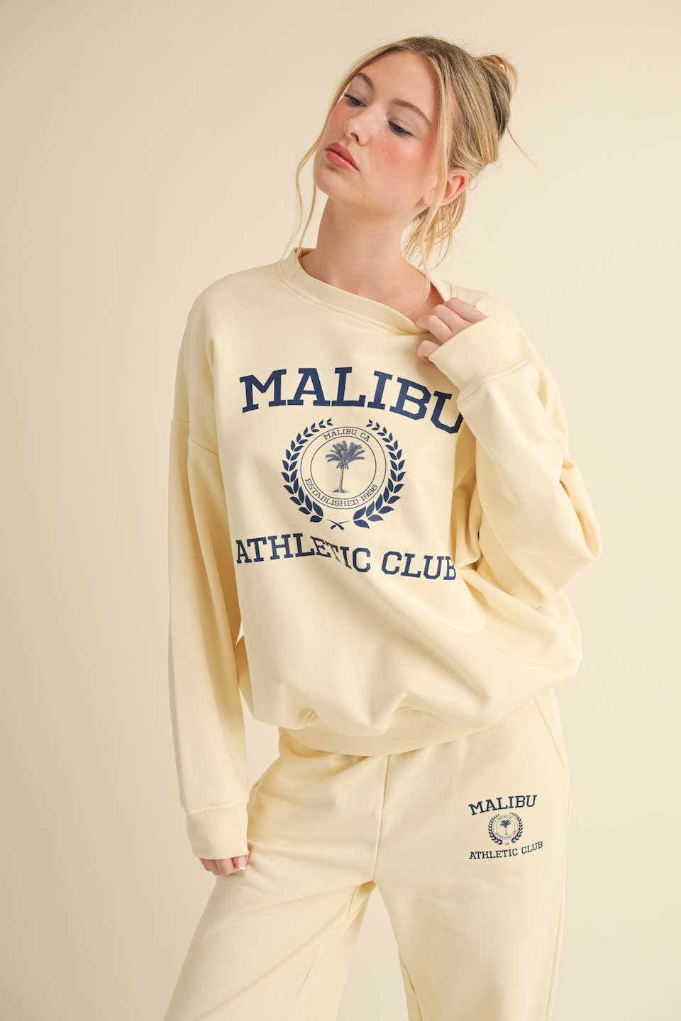 Malibu Athletic Club Crewneck Sweatshirt