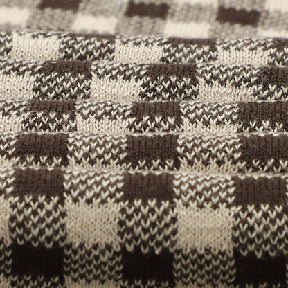 100% Luxury Cotton Swaddle Receiving Baby Blanket - Plaid