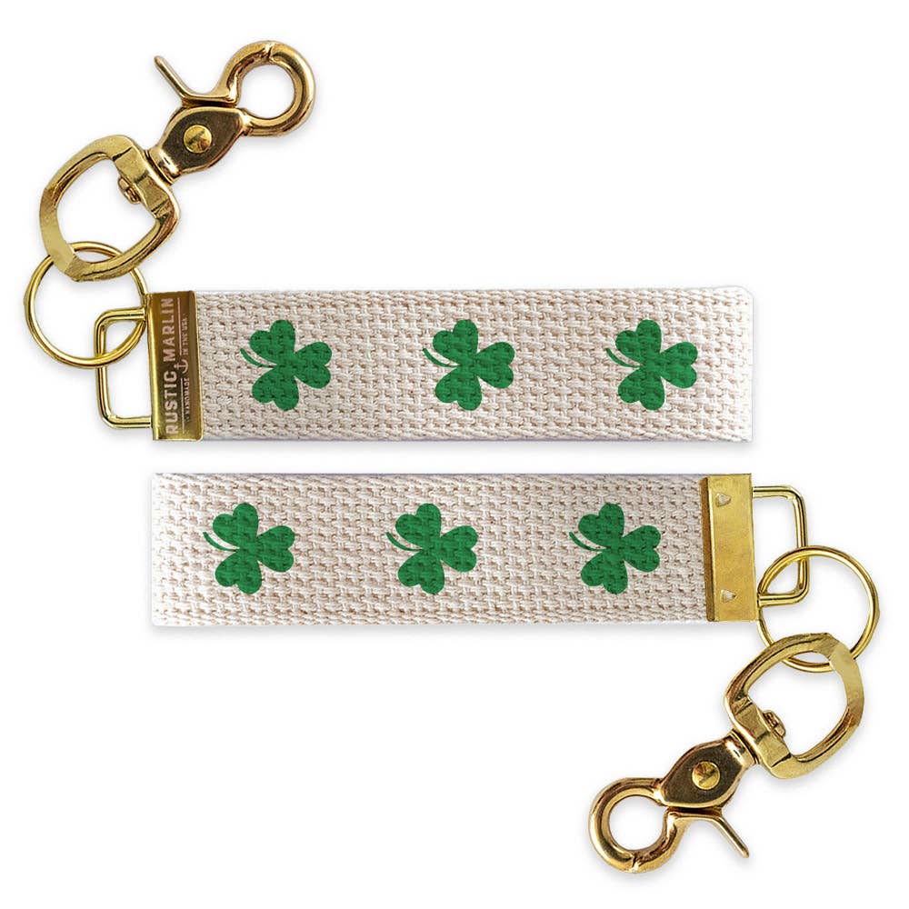 Shamrock Keychain | St. Patrick's Day Gift | Bag Charm