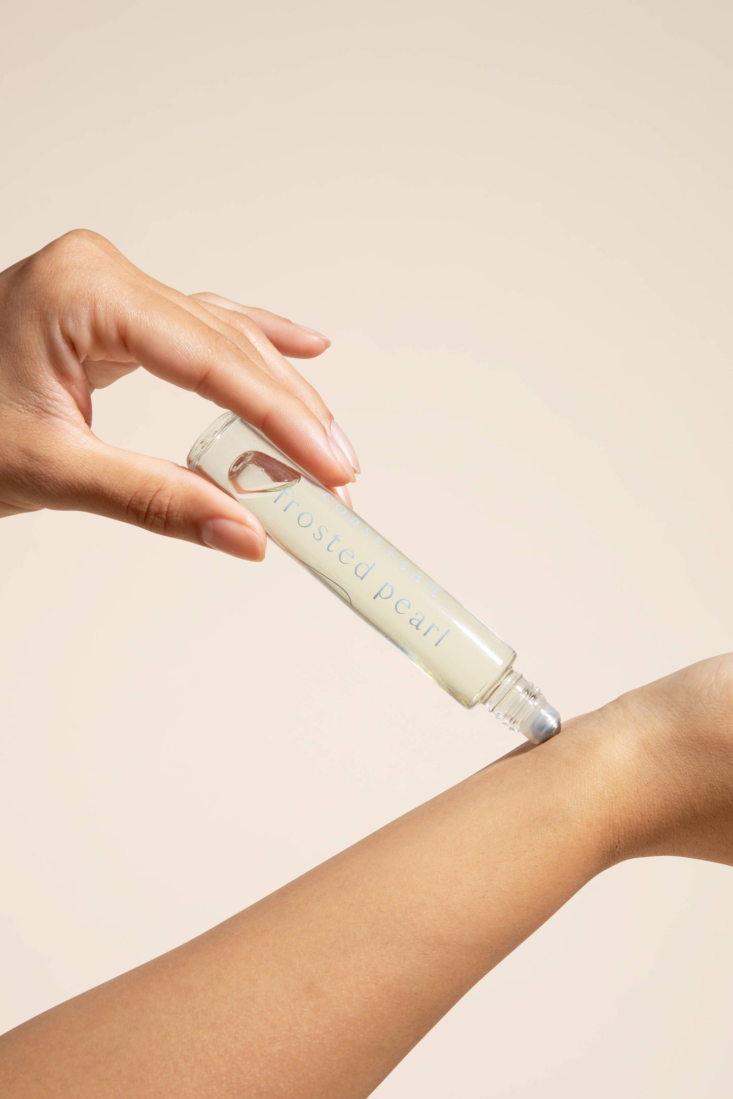 Frosted Pearl Perfume Roller