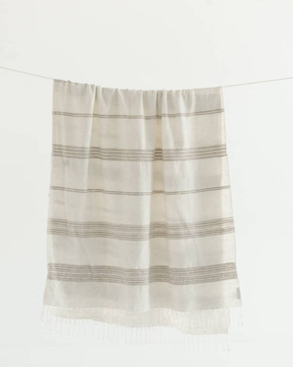 Aden Cotton Throw Blanket | Handwoven in Ethiopia