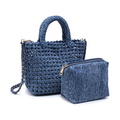 Ambrosia Small - Denim Crossbody