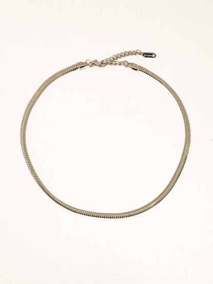 Papillon 18K Gold Non-Tarnish Classic Snake Chain Necklace