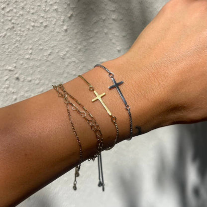 Cross Slider Bracelets