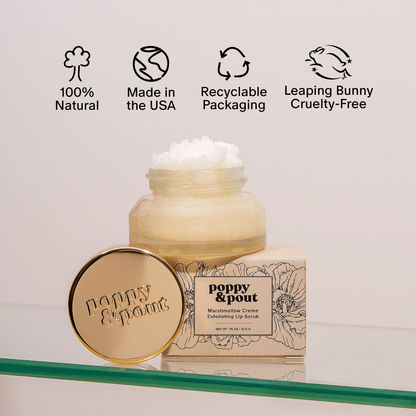 Lip Scrub, Marshmallow Creme