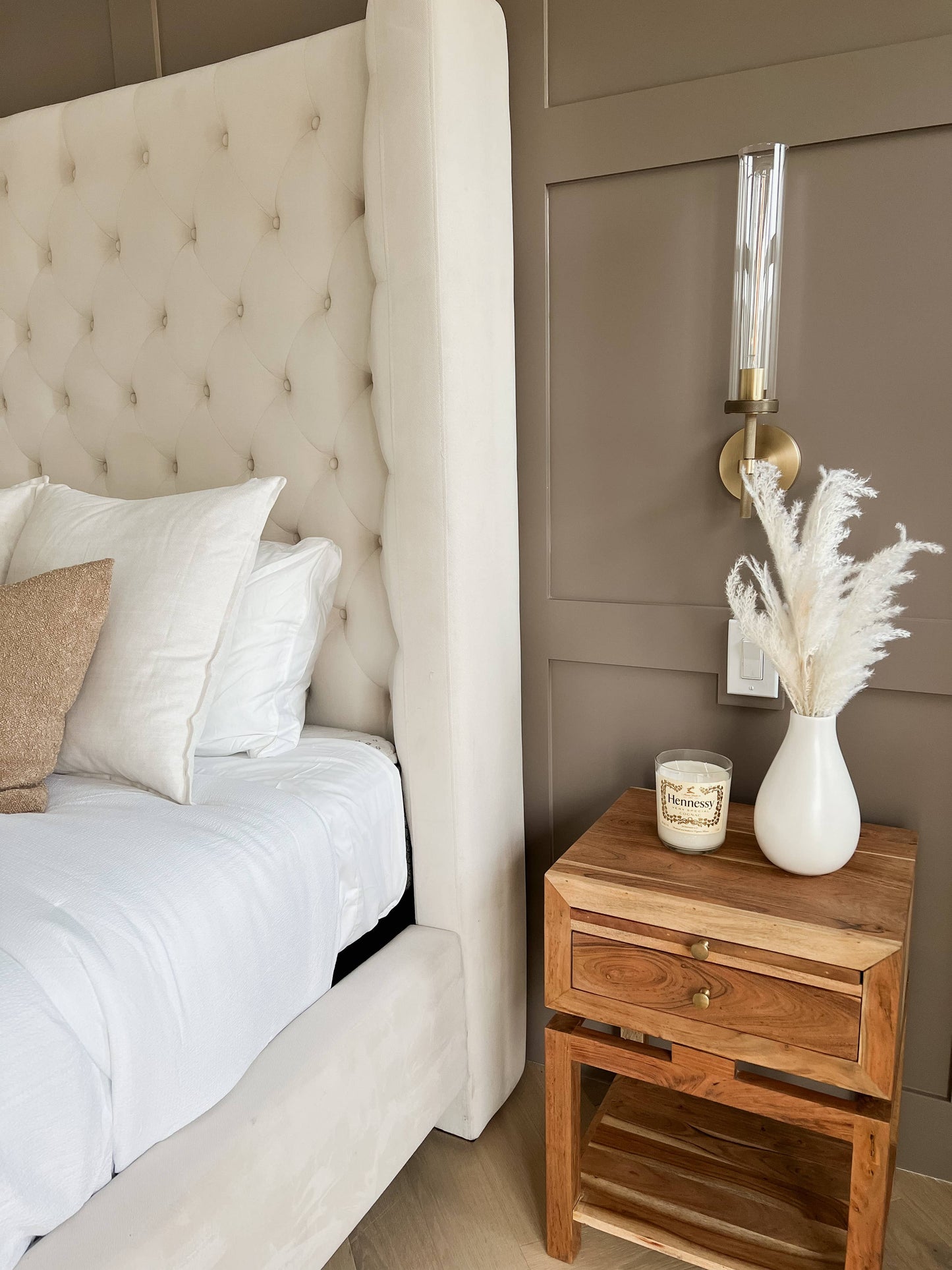 Recycled Hennessy Novelty Candle