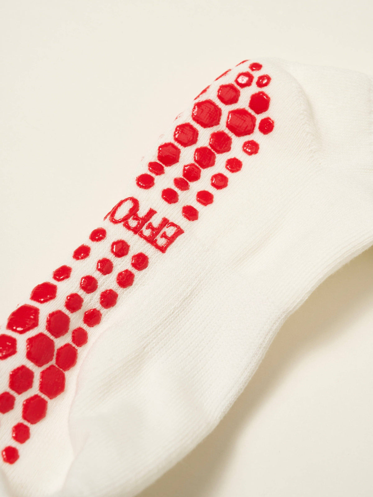 ❤️ Embroidery Heart Duo Ruffle Grip Sock, Pilates Socks