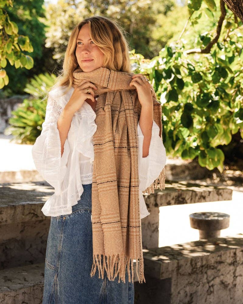 Scarf - Camel - Cardiff