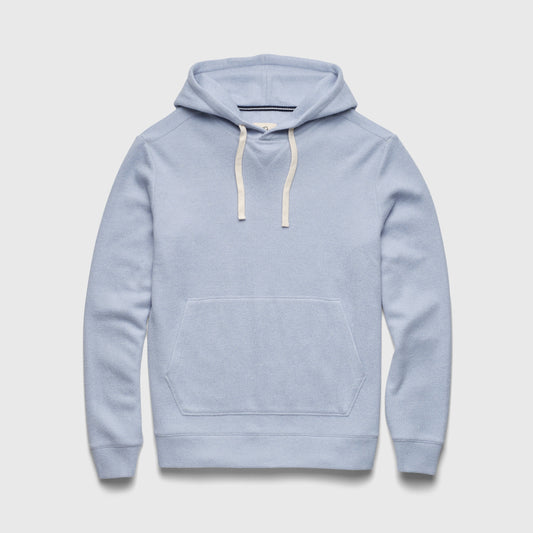 Justin Cashmist Fleece Hoodie - Light Blue Heather