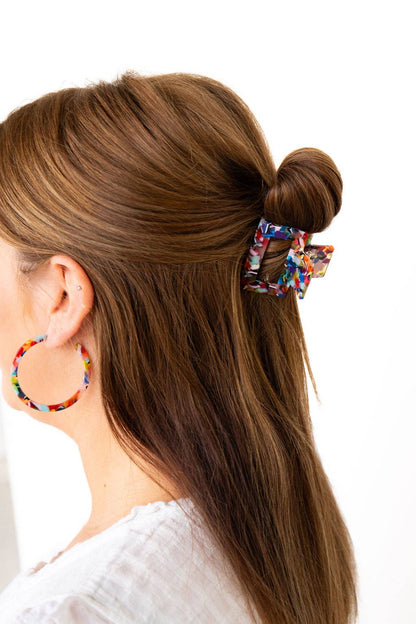 Carly Hair Claw - Fiesta // Clip, Best Seller