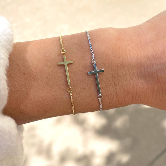 Cross Slider Bracelets