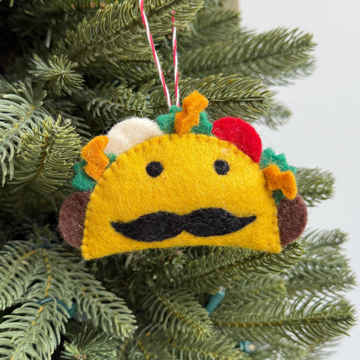 Food Felt Wool Christmas Ornaments