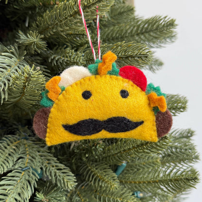 Food Felt Wool Christmas Ornaments