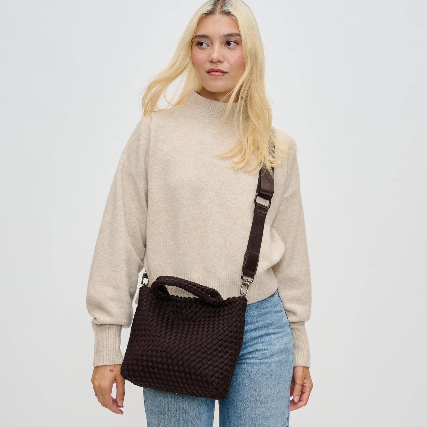Sky's The Limit - Woven Neoprene Small Crossbody