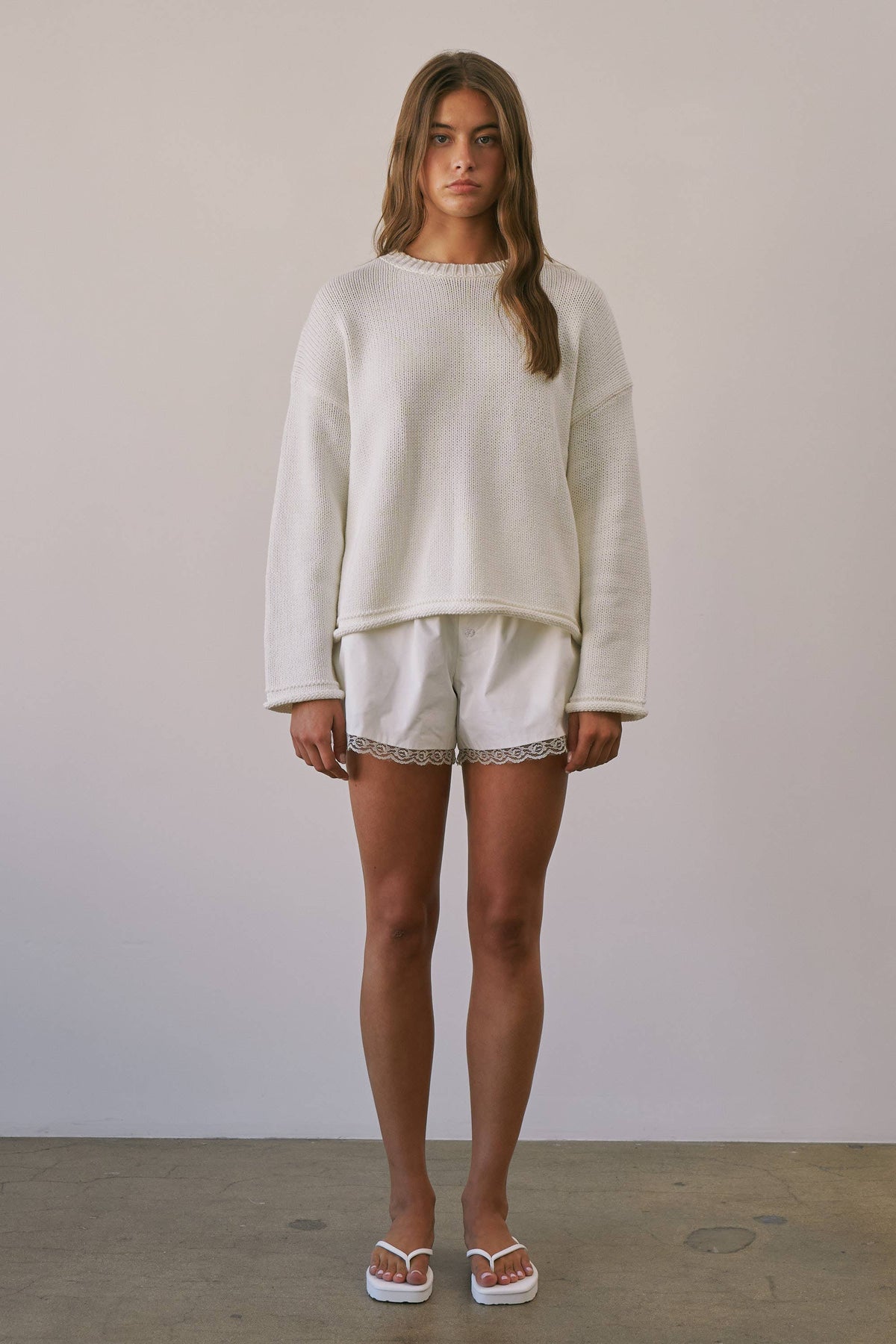 CSW4033 Hudson Cotton Crewneck Sweater