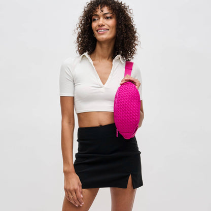 Aim High  Woven Neoprene Belt Bag