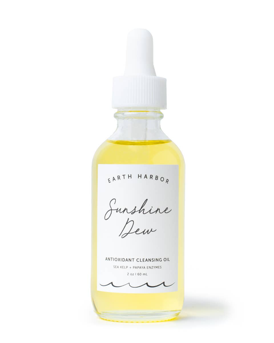 SUNSHINE DEW Antioxidant Cleansing Oil.