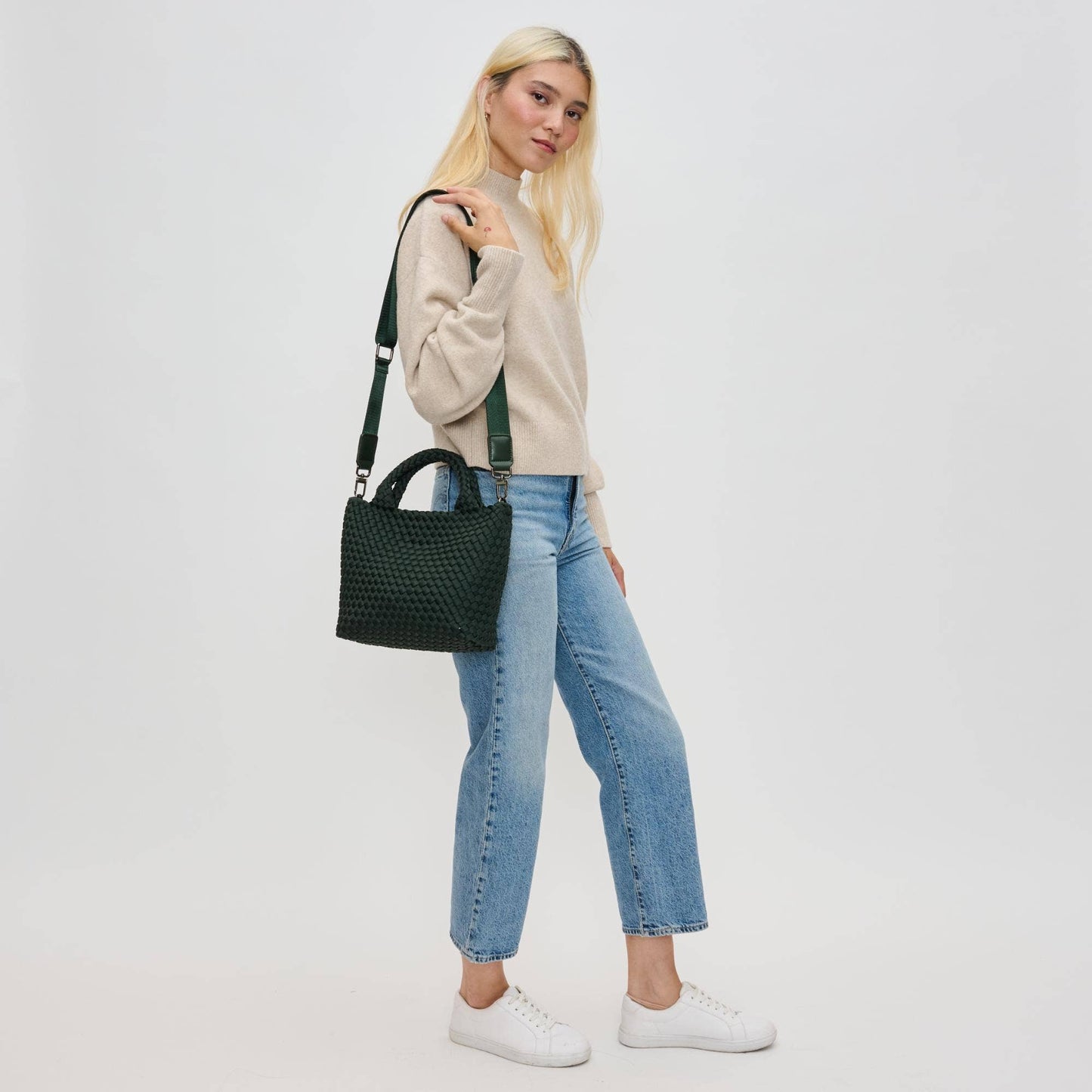 Sky's The Limit - Woven Neoprene Small Crossbody