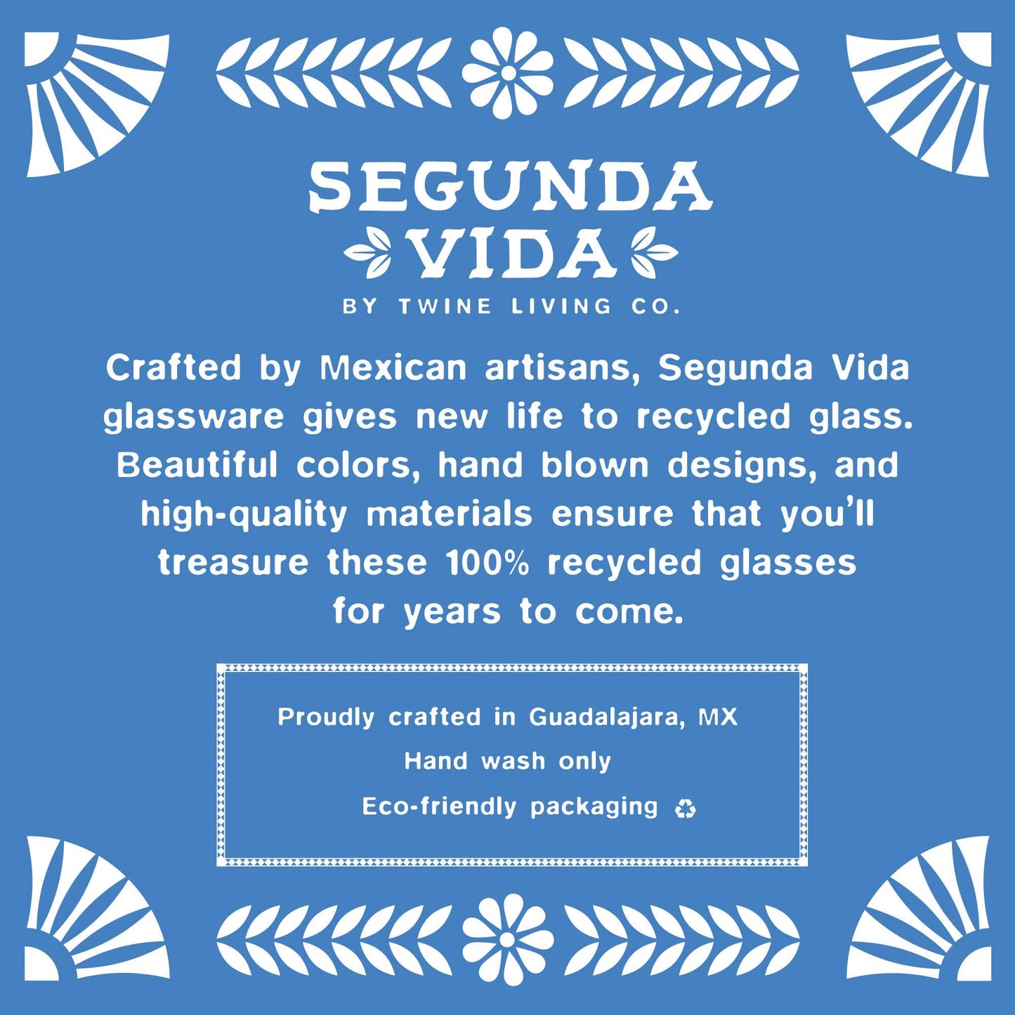 Segunda Vida Rosado Hand Blown Recycled Glass Wine Decanter