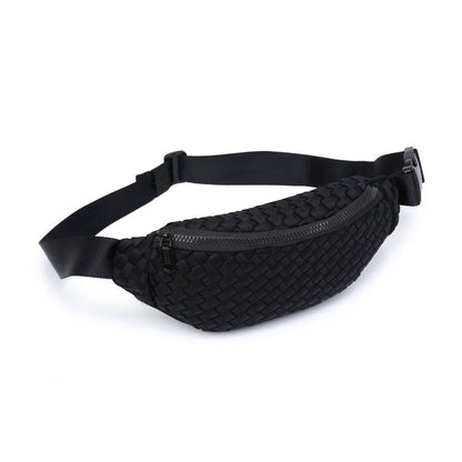 Aim High  Woven Neoprene Belt Bag