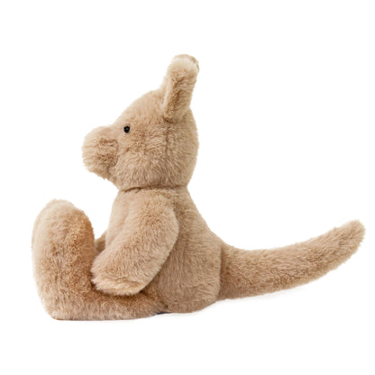  Little Kip Kangaroo – Soft Toy (Vegan Angora) 10" / 25cm