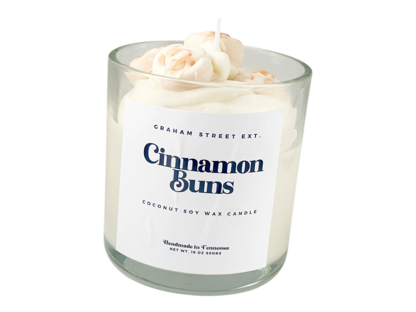 Cinnamon Bun Dessert Candle 