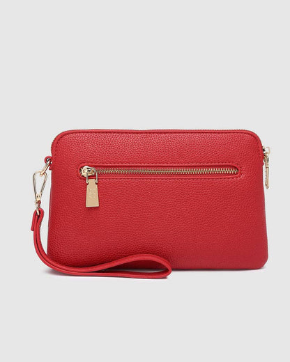 Poppy Wristlet - Red