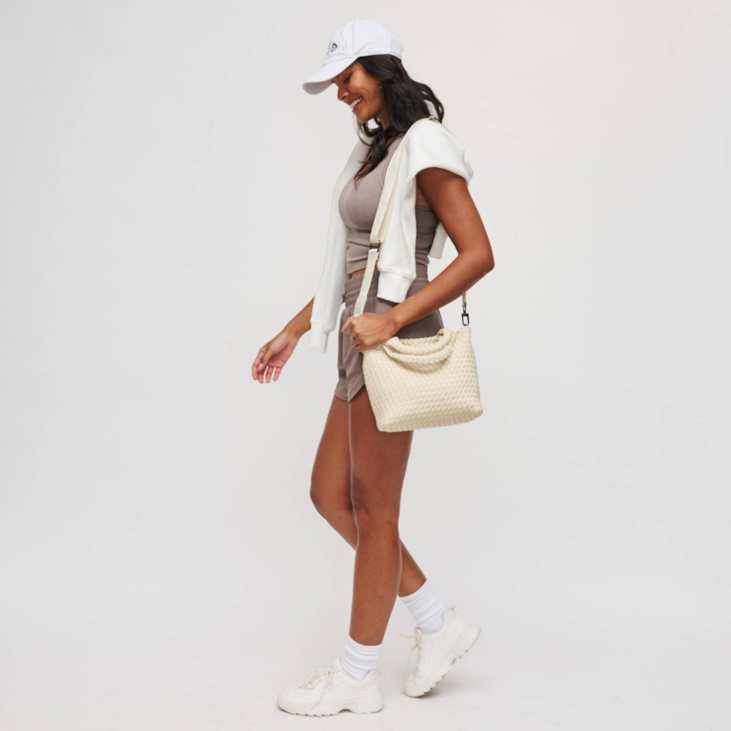 Sky's The Limit - Woven Neoprene Small Crossbody