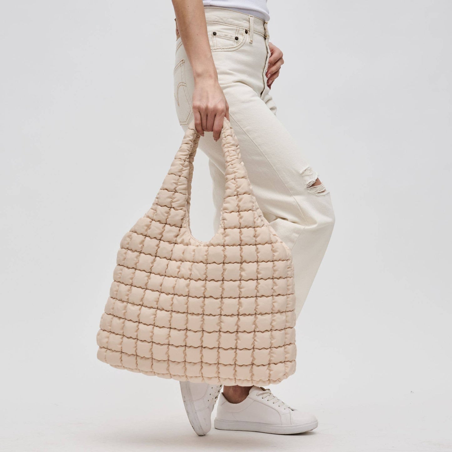 Elevate - Quilted Puffer Nylon Hobo