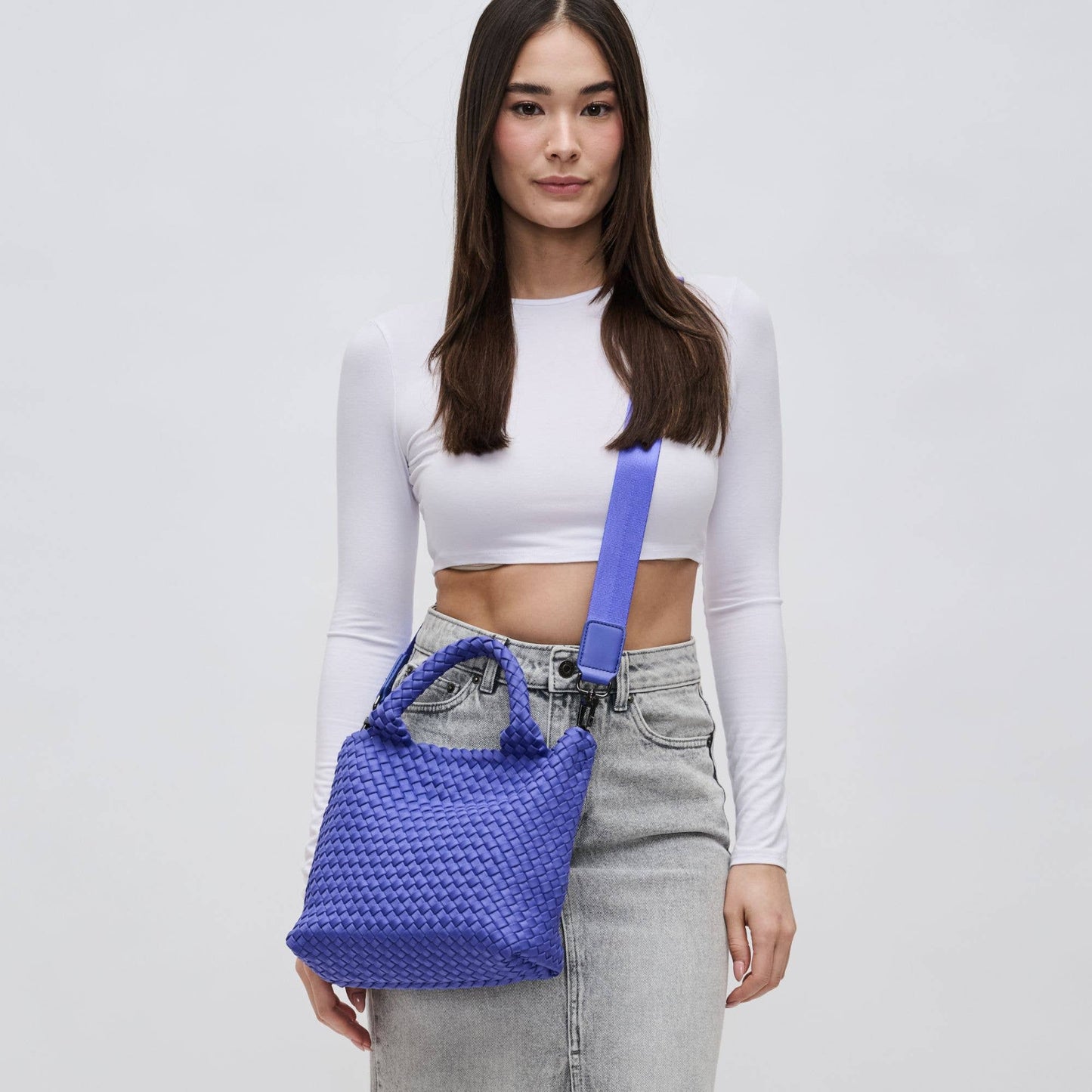 Sky's The Limit - Woven Neoprene Small Crossbody