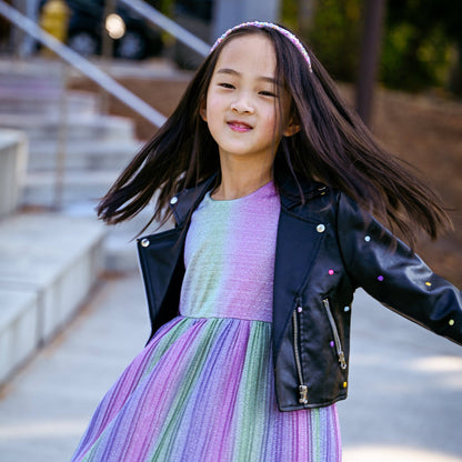 Thin Sequin Headband - Non Slip Hair Accessories for Kids