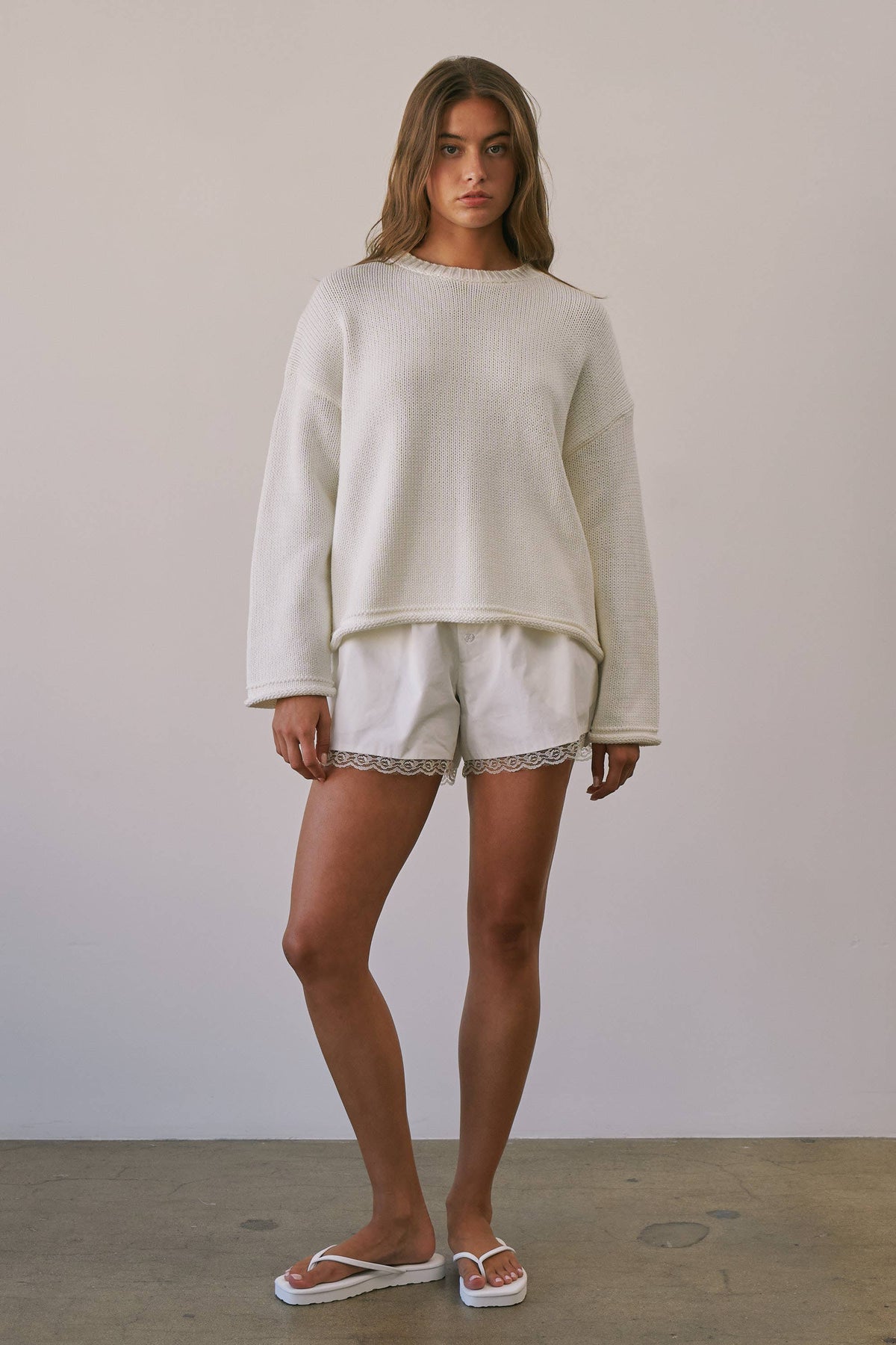 CSW4033 Hudson Cotton Crewneck Sweater