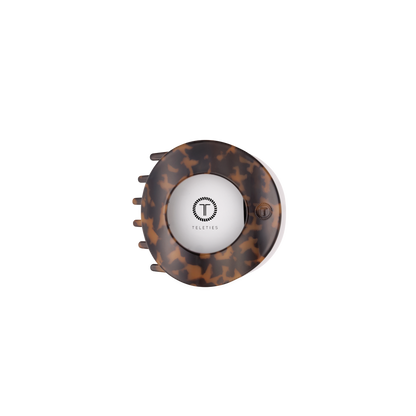 Tortoise | Small | Flat Circle Hair Clip