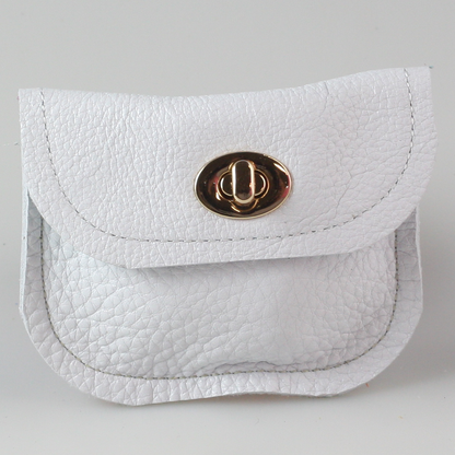 The Turnlock Metallic Leather Wallets: 2sizes!