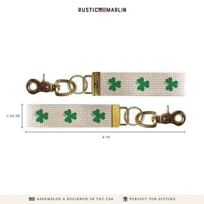 Shamrock Keychain | St. Patrick's Day Gift | Bag Charm