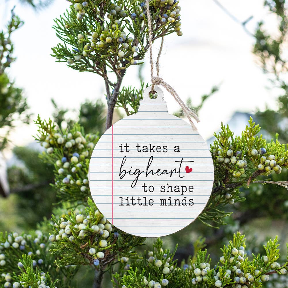 Big Heart Ornament | Wooden Ornament | Christmas Decor